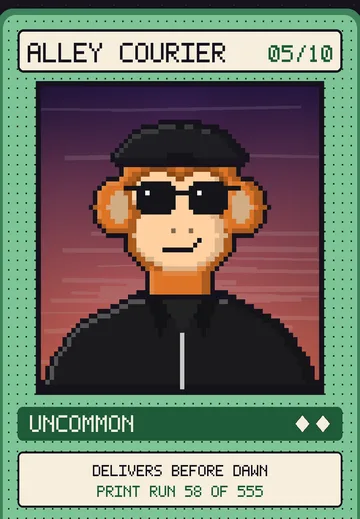 Alley Courier card